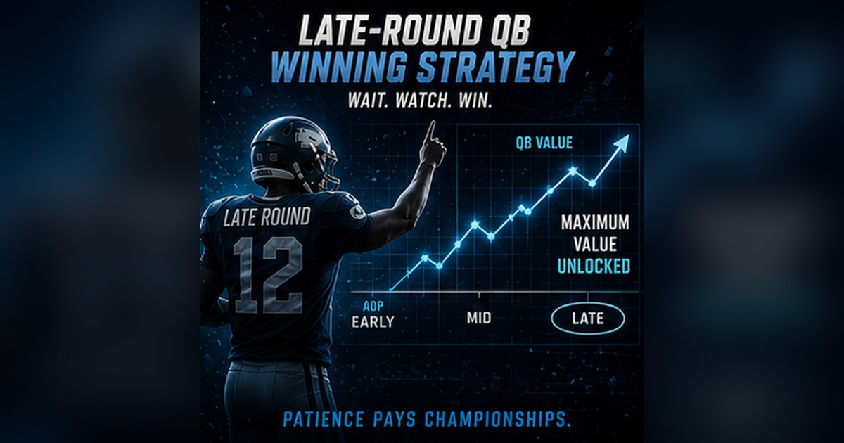 Late-Round QB Strategy: Why 2025 Drafts Reward Waiting